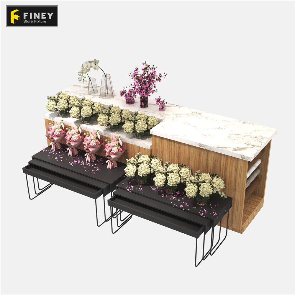 Customizable Flower Store Show Resolution: Inside Ornament Furnishings and Show Racks